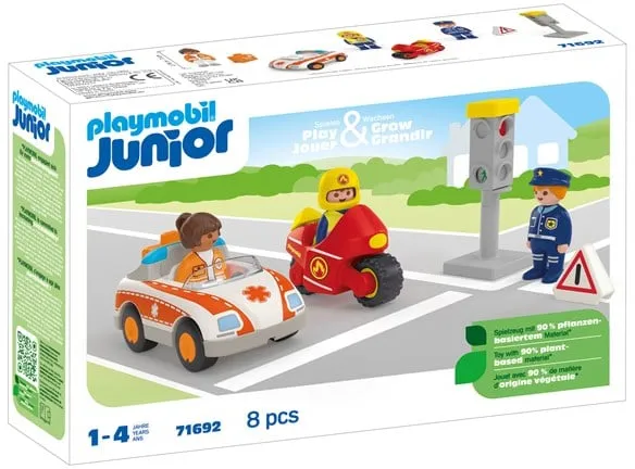 Playmobil 1.2.3 - Junior Hverdagens helte